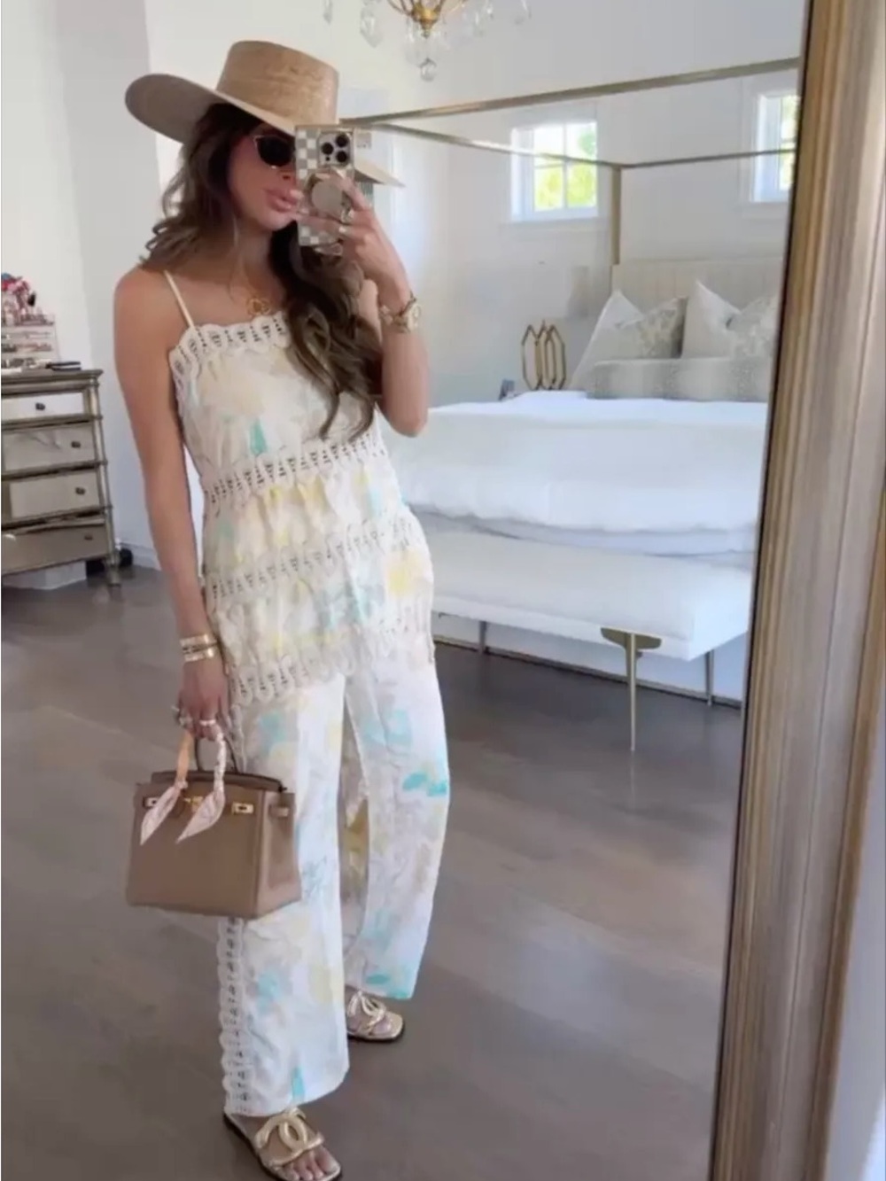 Women’s 2 Piece Lace printed Set
